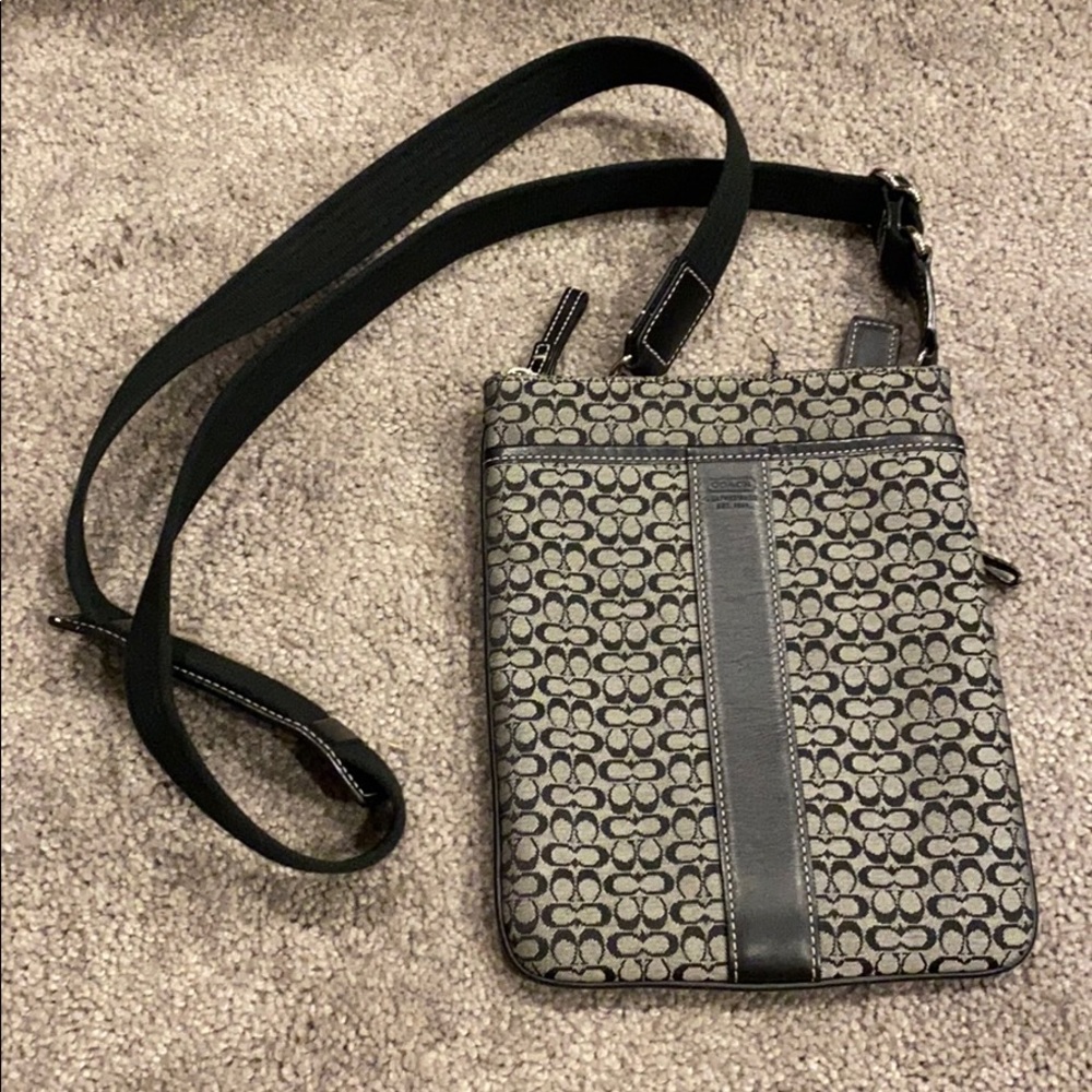 Black coach bag